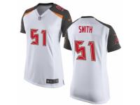 Women's Nike Tampa Bay Buccaneers #51 Daryl Smith Game White NFL Jersey