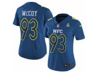 Women's Nike Tampa Bay Buccaneers #93 Gerald McCoy Limited Blue 2017 Pro Bowl NFL Jersey