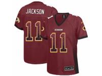 Women's Nike Washington Redskins #11 DeSean Jackson Limited Burgundy Red Drift Fashion NFL Jersey