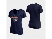 Women's San Diego Padres Navy Vintage 2019 Spring Training T-Shirt