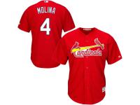 Yadier Molina St. Louis Cardinals Majestic Youth Official 2015 Cool Base Player Jersey - Red
