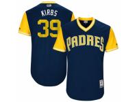 Youth 2017 Little League World Series San Diego Padres #39 Kirby Yates Kirbs Navy Jersey