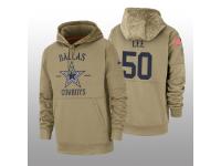 Youth 2019 Salute to Service Sean Lee Cowboys Tan Sideline Therma Hoodie Dallas Cowboys