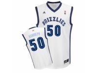 Youth Adidas Memphis Grizzlies #50 Zach Randolph Swingman White Home NBA Jersey