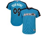 Youth American League Majestic Blue 2017 MLB All-Star Game Custom Home Run Derby Jersey