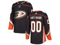 Youth Anaheim Ducks adidas Black Authentic Custom Jersey