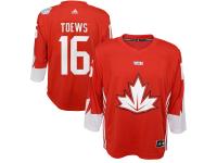 Youth Canada Hockey Jonathan Toews adidas Red World Cup of Hockey 2016 Replica Player Jersey