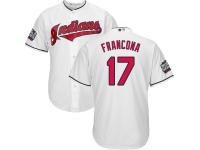 Youth Cleveland Indians #17 Terry Francona Majestic White 2016 World Series Bound Cool Base Jersey