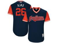 Youth Cleveland Indians Austin Jackson Ajax Majestic Navy 2017 Players Weekend Jersey