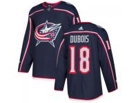 Youth Columbus Blue Jackets #18 Pierre-Luc Dubois adidas Navy Authentic Jersey