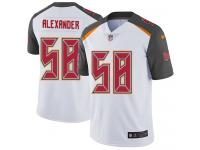 Youth Limited Kwon Alexander #58 Nike White Road Jersey - NFL Tampa Bay Buccaneers Vapor