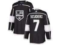 Youth Los Angeles Kings #7 Rob Scuderi adidas Black Authentic Jersey