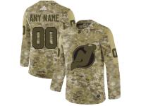 Youth New Jersey Devils Adidas Customized Limited 2019 Camo Salute to Service Jersey