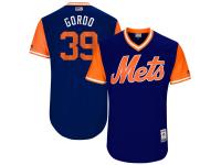Youth New York Mets Jerry Blevins Gordo Majestic Royal 2017 Players Weekend Jersey