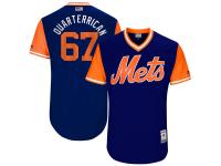 Youth New York Mets Seth Lugo Quarterrican Majestic Royal 2017 Players Weekend Jersey