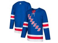 Youth New York Rangers adidas Royal Home Authentic Blank Jersey