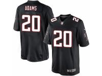 Youth Nike Atlanta Falcons #20 Phillip Adams Black Alternate NFL Jersey