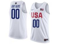 Youth Nike Basketball USA Team Custom White 2016 Olympic Jersey