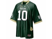 Youth Nike Baylor Bears #10 Robert Griffin III Green With Pro Combat Authentic NCAA Jersey