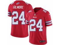Youth Nike Buffalo Bills #24 Stephon Gilmore Limited Red Rush NFL Jersey