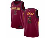 Youth Nike Cleveland Cavaliers #2 Collin Sexton  Maroon NBA Jersey - Icon Edition