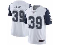 Youth Nike Dallas Cowboys #39 Brandon Carr Limited White Rush NFL Jersey