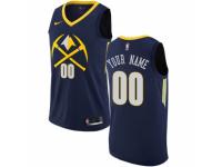 Youth Nike Denver Nuggets Customized  Navy Blue NBA Jersey - City Edition