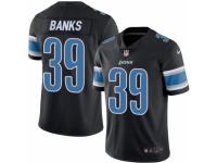 Youth Nike Detroit Lions #39 Johnthan Banks Limited Black Rush NFL Jersey