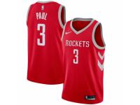 Youth Nike Houston Rockets #3 Chris Paul  Red Road NBA Jersey - Icon Edition
