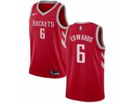 Youth Nike Houston Rockets #6 Vincent Edwards  Red NBA Jersey - Icon Edition