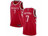 Youth Nike Houston Rockets #7 Carmelo Anthony  Red NBA Jersey - Icon Edition