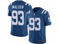 Youth Nike Indianapolis Colts #93 Erik Walden Limited Royal Blue Rush NFL Jersey