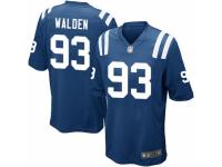 Youth Nike Indianapolis Colts #93 Erik Walden Limited Royal Blue Team Color NFL Jersey