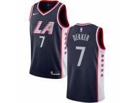 Youth Nike Los Angeles Clippers #7 Sam Dekker  Navy Blue NBA Jersey - City Edition