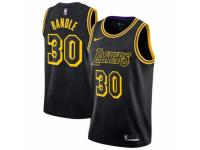Youth Nike Los Angeles Lakers #30 Julius Randle  Black NBA Jersey - City Edition