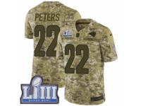 Youth Nike Los Angeles Rams #22 Marcus Peters Limited Camo 2018 Salute to Service Super Bowl LIII Bound NFL Jersey