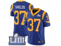 Youth Nike Los Angeles Rams #37 Sam Shields Royal Blue Alternate Vapor Untouchable Limited Player Super Bowl LIII Bound NFL Jersey