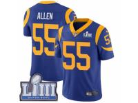 Youth Nike Los Angeles Rams #55 Brian Allen Royal Blue Alternate Vapor Untouchable Limited Player Super Bowl LIII Bound NFL Jersey