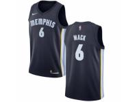 Youth Nike Memphis Grizzlies #6 Shelvin Mack  Navy Blue NBA Jersey - Icon Edition