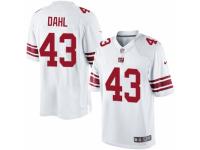 Youth Nike New York Giants #43 Craig Dahl White NFL Jersey