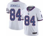 Youth Nike New York Giants #84 Larry Donnell Limited White Rush NFL Jersey
