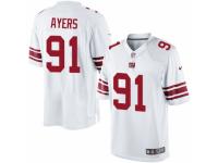 Youth Nike New York Giants #91 Robert Ayers Limited White NFL Jersey