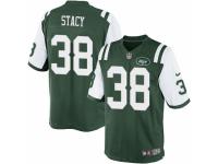 Youth Nike New York Jets #38 Zac Stacy Limited Green Team Color NFL Jersey