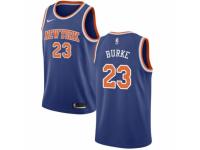 Youth Nike New York Knicks #23 Trey Burke  Royal Blue NBA Jersey - Icon Edition