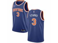 Youth Nike New York Knicks #3 John Starks  Royal Blue NBA Jersey - Icon Edition
