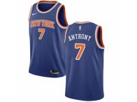 Youth Nike New York Knicks #7 Carmelo Anthony  Royal Blue NBA Jersey - Icon Edition