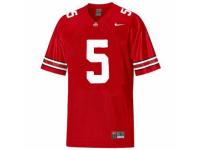 Youth Nike Ohio State Buckeyes #5 Braxton Miller Red Authentic NCAA Jersey
