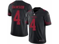 Youth Nike San Francisco 49ers #4 Phil Dawson Limited Black Rush NFL Jersey
