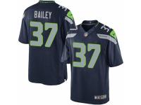 Youth Nike Seattle Seahawks #37 Dion Bailey Steel Blue Team Color NFL Jersey