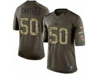 Youth Nike Tampa Bay Buccaneers #50 Bruce Carter Limited Green Salute to Service NFL Jersey